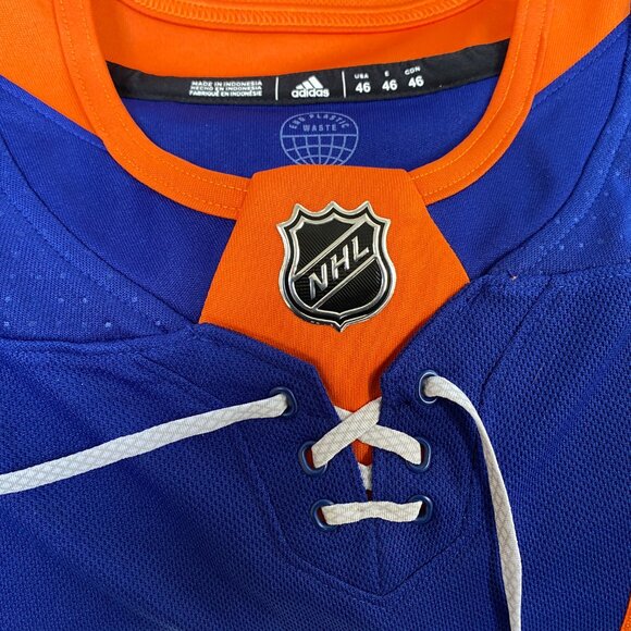 Authentic NewYork Islanders TROTTIER NHL Hockey Adias Jersey NEW Size 46 - Picture 5 of 7